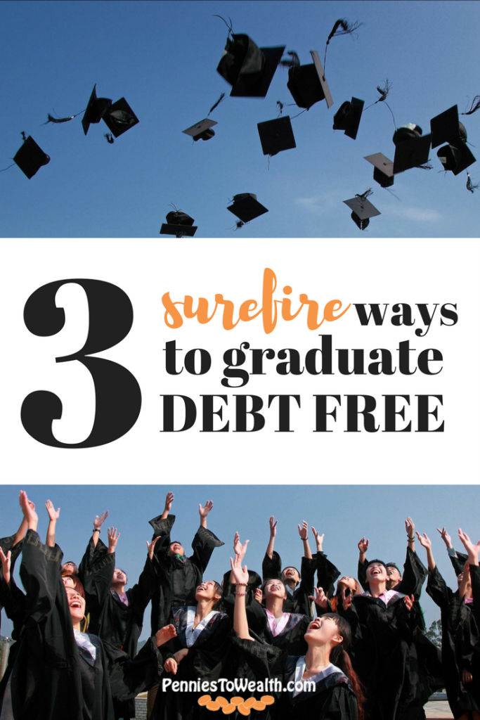 3 Surefire Ways To Graduate Debt FreePennies To Wealth