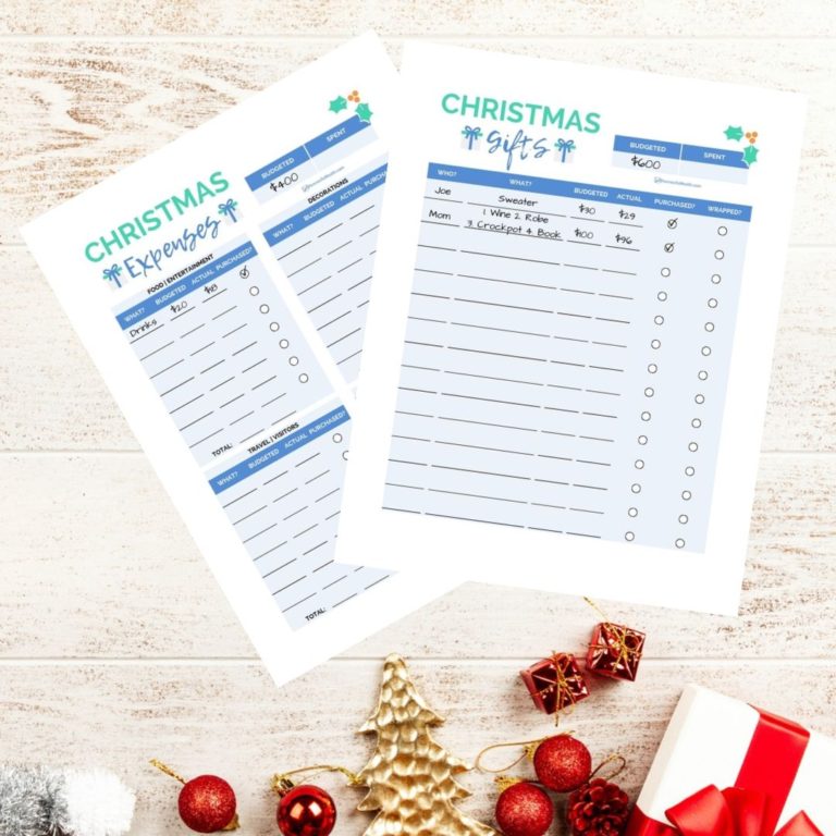 6 Things To Consider While Planning Your Christmas Budget + 2 FREE ...